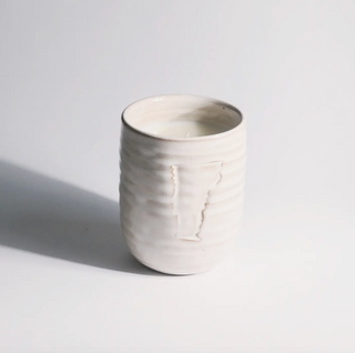 Ceramic Candle With Seed Label - Take A Hike