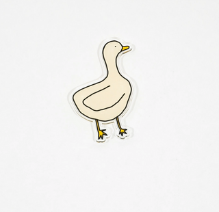 Acrylic Duck Fridge Magnet
