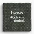Load image into Gallery viewer, Funny Sayings Marble Coaster - Single