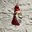 Load image into Gallery viewer, Victory Pottery Santa Head Ornament
