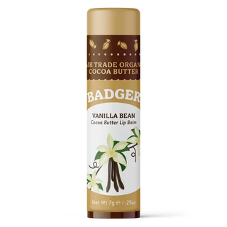 Badger Balm Cocoa Butter Lip Balm Vanilla Bean
