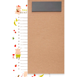 Piggy Market Grocery List Pad