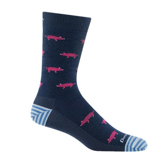 Darn Tough Men's Truffle Hog Socks - Midnight 6092