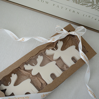 Scandanavian Moose / Elk Candle - Set of 3