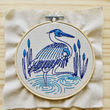 Load image into Gallery viewer, Embroidery Kit - Blue Heron