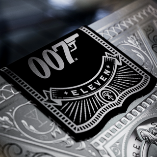 James Bond Silver Edition Playing Cards