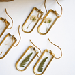 Load image into Gallery viewer, Botanical Cathedral Earrings - Fern