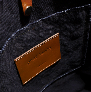 Hana Canvas Boat Bag - Midnight