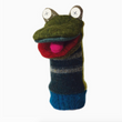 Load image into Gallery viewer, Frog Wool Puppet