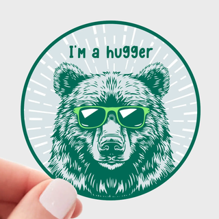 I'm a Hugger Sticker