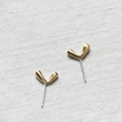 Load image into Gallery viewer, Brass Small Stud Earrings - EA-TS-46