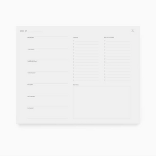 Appointed Weekly Task Pad
