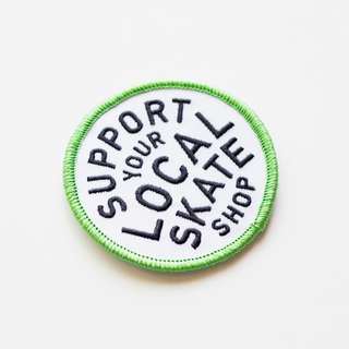 Support Your Local Skate Shop Iron-On Patch