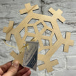Load image into Gallery viewer, Snowflake Solace Maple Trivet