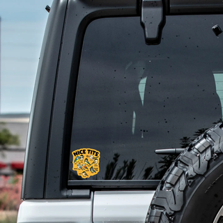 Nice Tits Bird Sticker