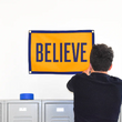 Load image into Gallery viewer, Believe Ted Lasso Wool Felt Banner