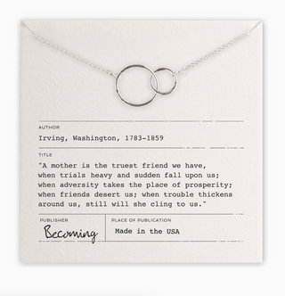 Mother Necklace - Sterling Silver