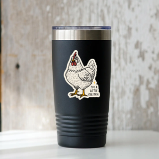 I'm a Little Eggstra Sticker