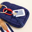 Load image into Gallery viewer, American Flag Bag Charm