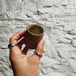 Load image into Gallery viewer, Laura White Speckled Toothpick Holder