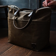Load image into Gallery viewer, Red House Large Zip Tote - Sandstone
