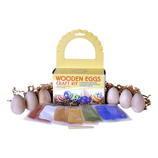Spring Wood Egg Craft Kit