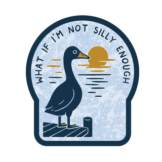 Silly Goose Sticker