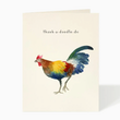 Load image into Gallery viewer, italian rooster thank you card - FD1