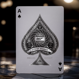 James Bond Silver Edition Playing Cards