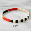 Load image into Gallery viewer, Stackable Stretch Tile Bracelet