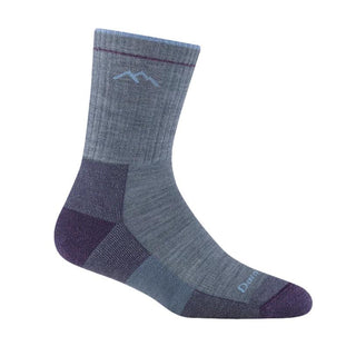 Women's Hiker Micro Crew Midweight Hiking Sock - Light Denim 1903