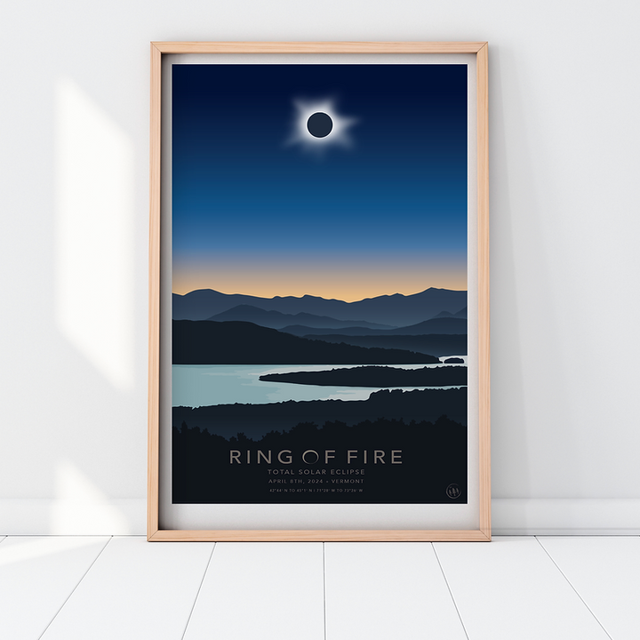 Eclipse Ring of Fire Print - 13 x 19