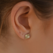 Load image into Gallery viewer, Brass Small Stud Earrings - EA-TS-74