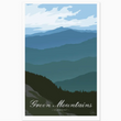 Load image into Gallery viewer, Green Mountains Print - 13x19