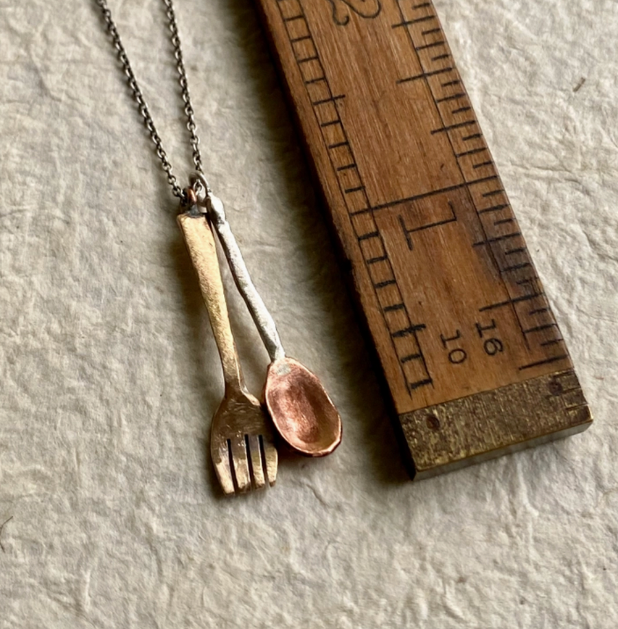 Fork &amp; Spoon Necklace