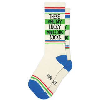 Lucky Mahjong Gym Sock