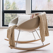Load image into Gallery viewer, Eco Chunky Cable Throw - Flax