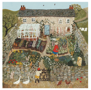 The Walled Garden Print - 10x10