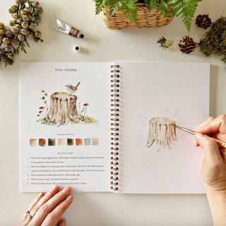 Watercolors Workbook - Woodland