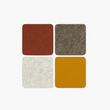 Load image into Gallery viewer, BIERFIZL SQUARE FELT COASTER 4 PACK - Desert Sun