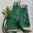 Load image into Gallery viewer, Children's Everyday Apron in Emerald Green