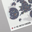Load image into Gallery viewer, Football Clubs of United Kingdom UK Poster 16" x 20"