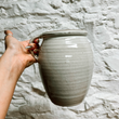 Load image into Gallery viewer, Laura White Pottery Crock With Single Handle