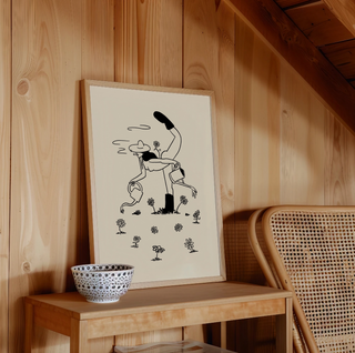 Gardening Print - 11x14