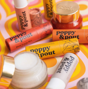 Poppy &amp; Pout Lip Balm - Wild Honey