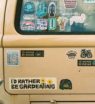 I'd Rather Be Outside Magnet