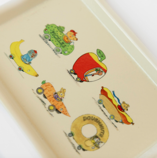 Vintage-Style Mini Trinket Tray - Richard Scarry Busy Town