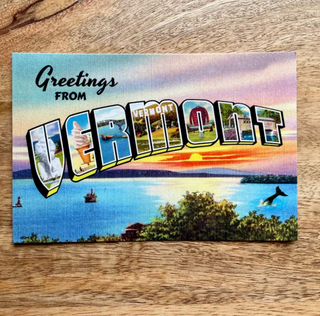 Greetings from Vermont Postcard