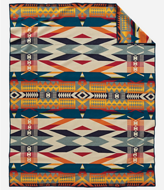 Fire Legend Blanket Twin Jaquard Blanket Sunset ZE47