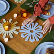 Load image into Gallery viewer, Merino Felt Snowflake Trivet - Fog